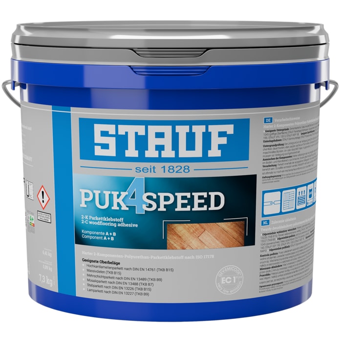 Stauf PUK-4Speed Turbo 2K PU Klebstoff 7,3kg
